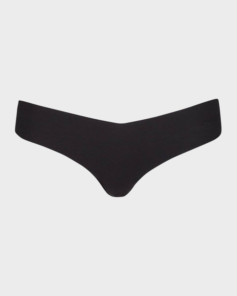 Low-Rise Cotton Thong